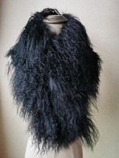 Real Mongolian Lamb Fur Scarf
