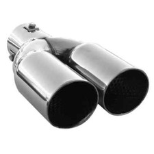 Exhaust Tip Trim Pipe Tail Double For Suzuki Grand Vitara Jimny Liana Swift