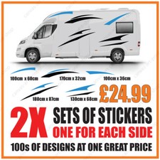 Motorhome graphics stickers