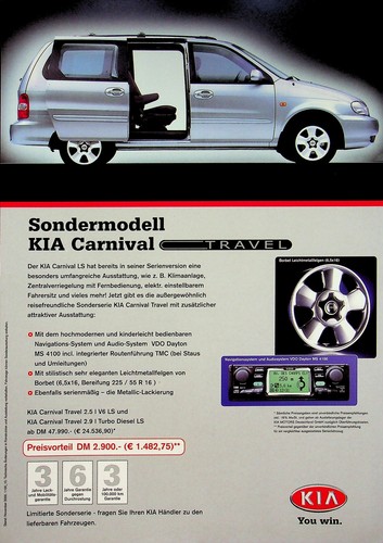224228 kia carnival travel - carnival,