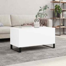 Coffee Table White 90x44.5x45