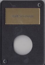 Gold Sovereign Coin Cases Magnetic Slabs Full Half Quarter Storage Presentation