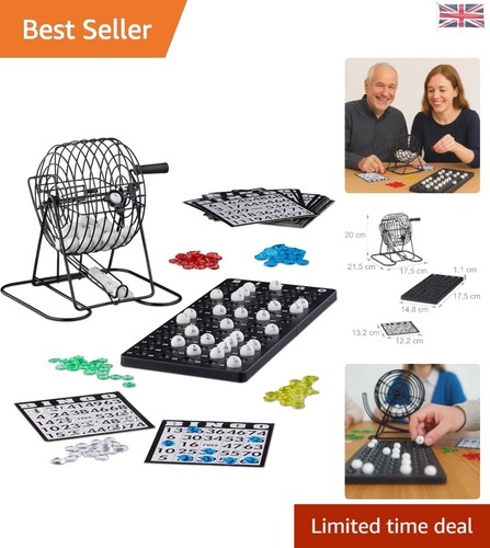 Metal cage bingo set perfect - cage,