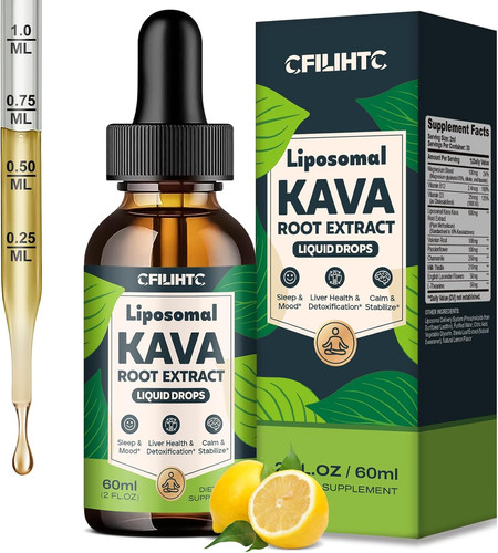 Liposomal kava liquid - liquid, drops