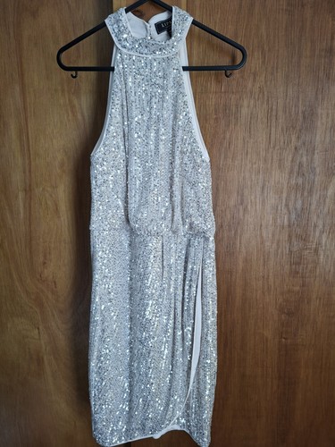 New lipsy gold sequin - new,