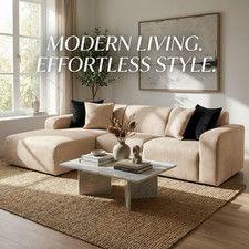 Shaped corner sofa chaise - l-shaped,