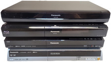 Panasonic DMR-EX86 DMP-BD30 DMR-EZ28 DMR-ES10 DVD Players  x 4 Power Tested Only