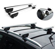 Adjustable Roof Bar For MERCEDES E 220 ESTATE Lockable Easy Fit 135cm x2