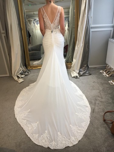 White april wedding dress - april,