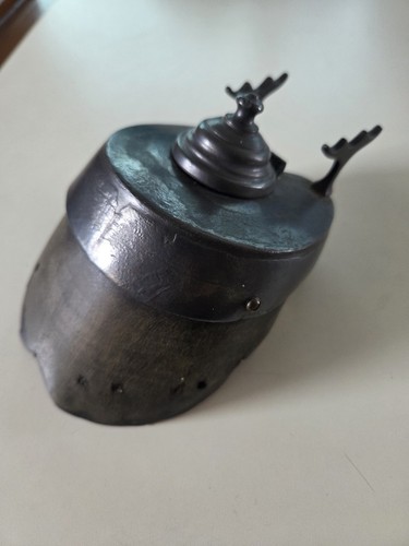 Victorian horse hoof pewter - horse,