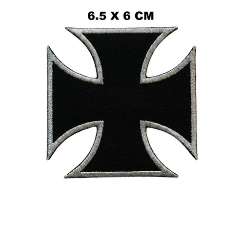 Heavy metal maltese cross - heavy,