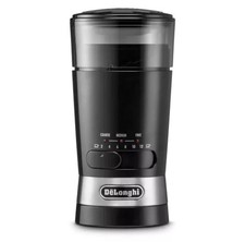 De'Longhi KG210 Electric Coffee Grinder, Stainless Steel - Black