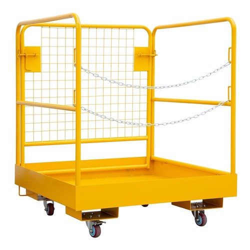 Forklift safety cage - forklift,