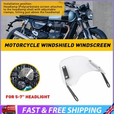 5"-7" Windshield Round