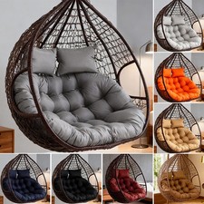 Egg Chair Cushion Seat Pad Swing Hanging Chair Mat Pillow Extra Large Waterproof
