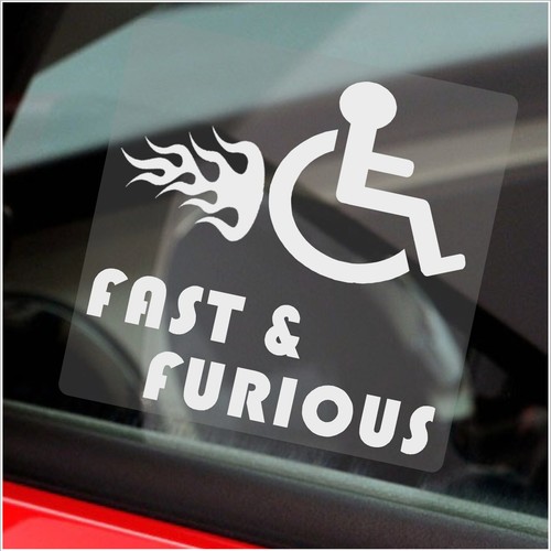 Fast and furious - furious, sign