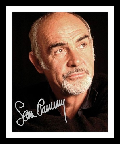 Sean connery autograph signed - sean,