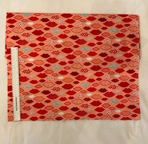 Moda fabric kiss - fabric-kiss, lips