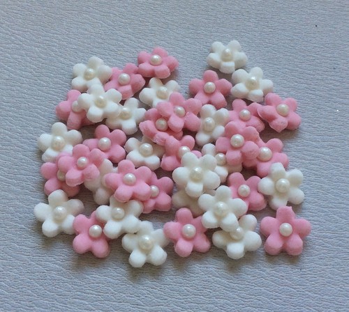 Edible sugar icing pink - edible,