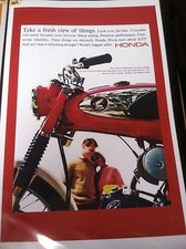 Honda S90 Motorcycle Poster