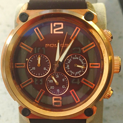 Police men quartz - men's,