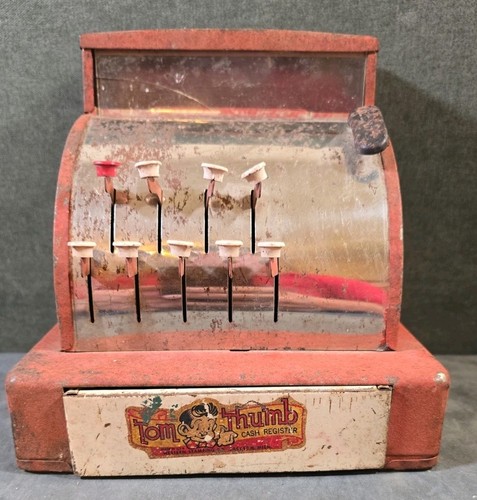 Vintage tom thumb toy cash - vintage,
