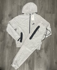 Nike Tech Fleece Full Tracksuit grey - Size M Slim fit (Regular fit S) Des