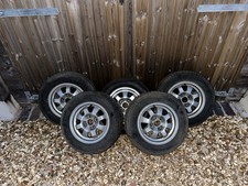 Porsche 924 Genuine Wheel Set