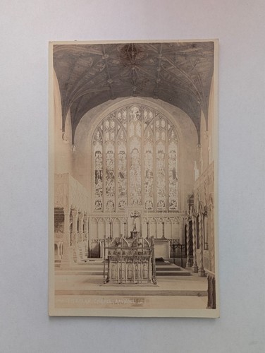 Postcard fitzalan chapel - of,