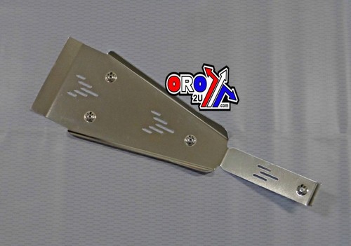 Engine aluminium skid plate - skid,