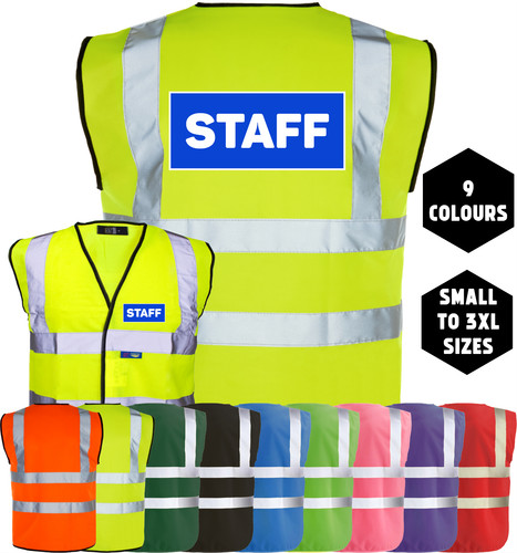 Staff printed vis high viz - high,
