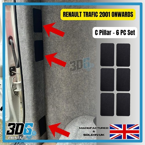 Black renault trafic - black, pillar