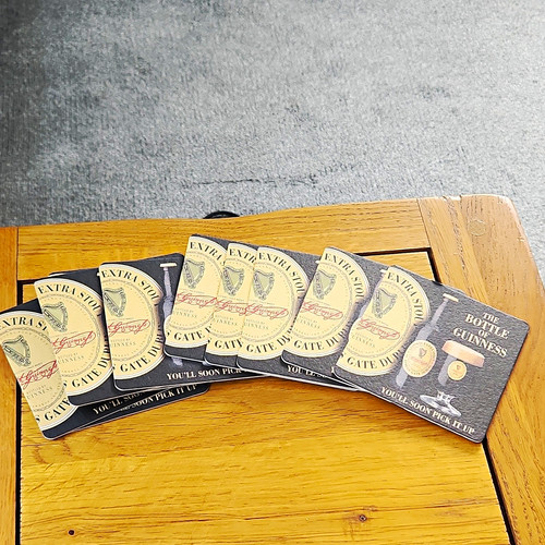 Guinness extra stout cardboard - guinness,