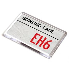 FRIDGE MAGNET - Bowling Lane