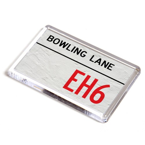 Fridge magnet bowling lane - magnet,