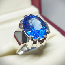 Rare 10 Carat Blue Topaz