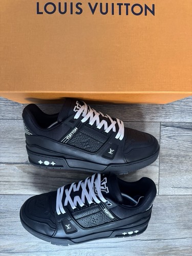 Louis vuitton trainer black - lv,