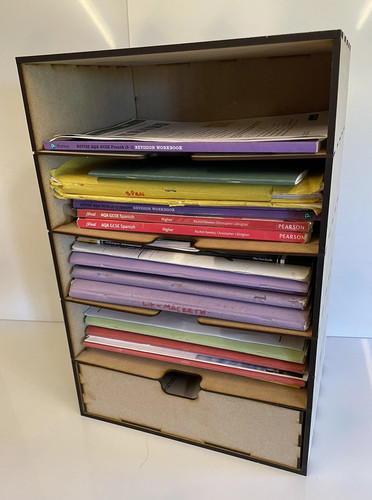 Stackable storage shelves - a4,