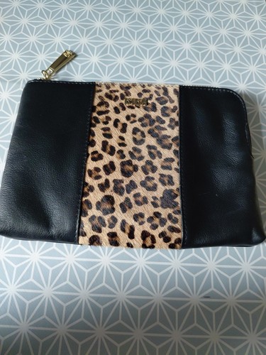 Biba leather and leopard - , print