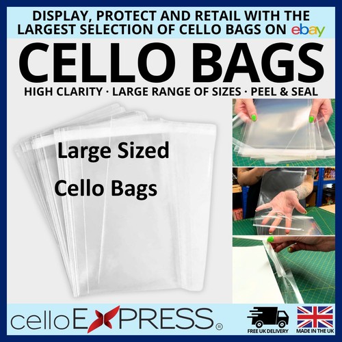 Cellophane cello bags - bags, for