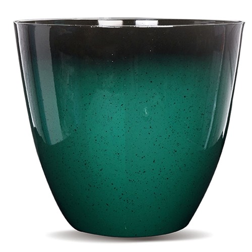 Gr8 garden green round glazed - green,