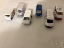 Bundle of 6 toy vans -