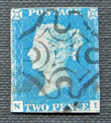 1840 two penny blue - 2d,