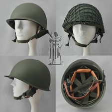 WWII U.S M1 steel helmet