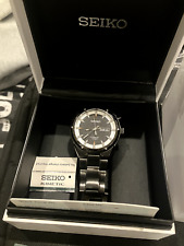 Seiko Mens Kinetic Watch 5M83 0AB0 Japanese Movement - Hardly worn