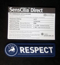 Official 2011/12 Champions League Respect Lextra Badge/Patch 