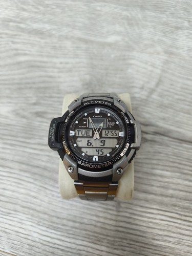Rare full stainless casio twin - stainless,