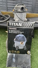 Titan TTB350VAC Heavy Duty 1300W 16LTR Wet Dry Vacuum Cleaner/Hoover 240V
