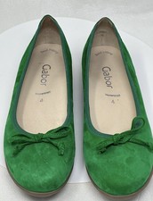Gabor Green Suede Shoes
