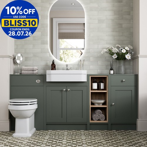 1820mm vanity unit back - vanity,